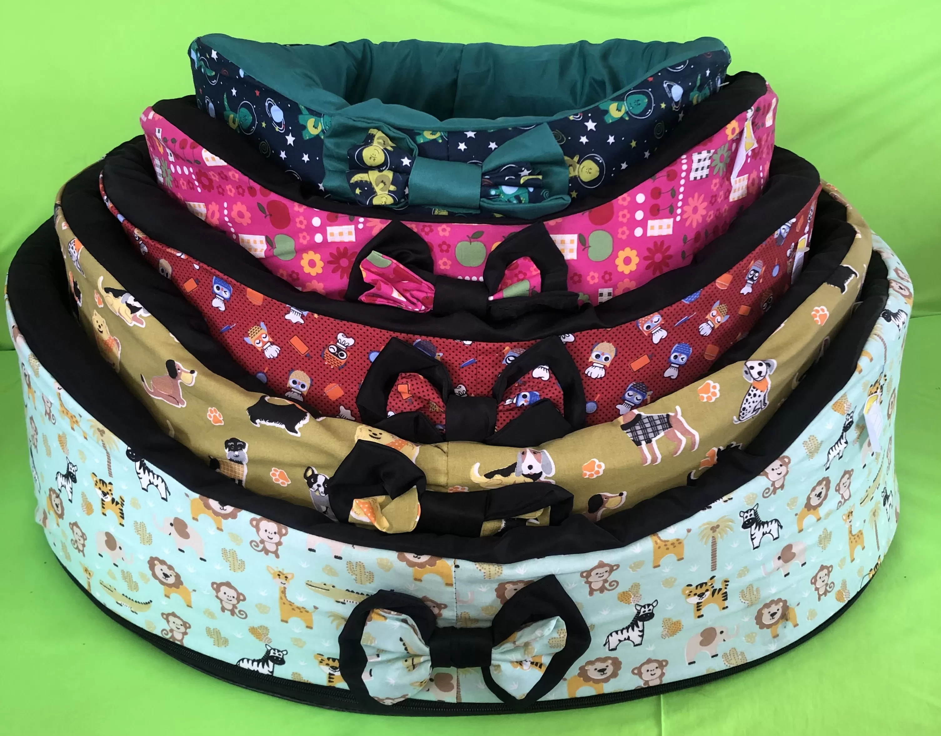 Cama Europa laço c/zíper kit 5un